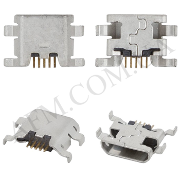 Коннектор ZTE Blade A5 2019/ A7 2019/ A3 2020/ A5 2020/ A7 2020/ A31 2021/ A510/ L2/ L8 Micro USB Type-B