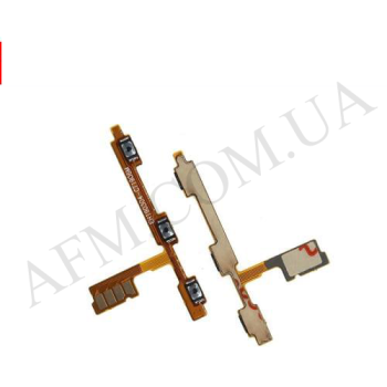 Шлейф Huawei P30 Lite (MAR-L21)/ Nova 4E с кнопкой включения, с кнопками громкости
