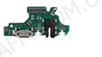 Шлейф Huawei P30 Lite (MAR-L21) с разъёмом зарядки, наушников, с микрофоном