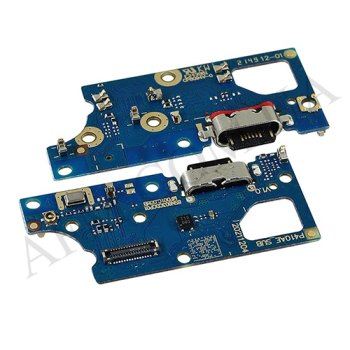 Шлейф Motorola XT2231-2 Moto G22 с разъёмом зарядки, с микрофоном