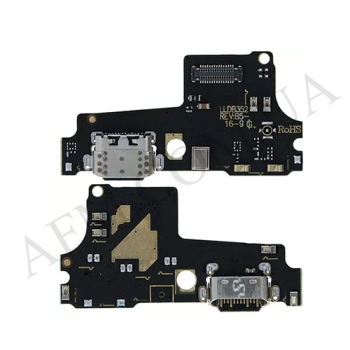 Шлейф Motorola XT1941-4 Moto One/ XT1941-2 P30 Play з роз'ємом зарядки, з мікрофоном!