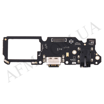 Шлейф Oppo A5 2020/ A9 2020 з роз'ємом зарядки, наушников, з мікрофоном