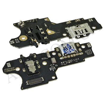 Шлейф Realme C11/ C12/ C13/ C15/ C3 с разъёмом зарядки, наушников, с микрофоном