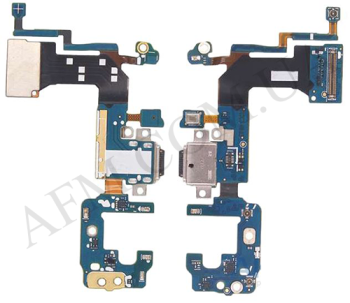 Шлейф Samsung G950U Galaxy S8 2017 (REV:0.7C) с разъёмом зарядки, с микрофоном