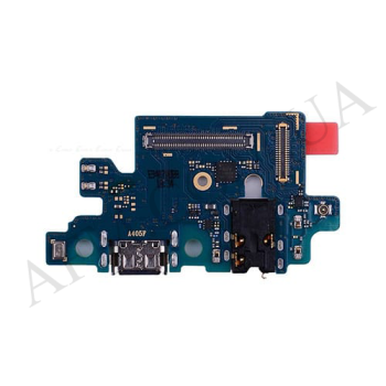 Шлейф Samsung A405F Galaxy A40 2019 с разъёмом зарядки, с микрофоном