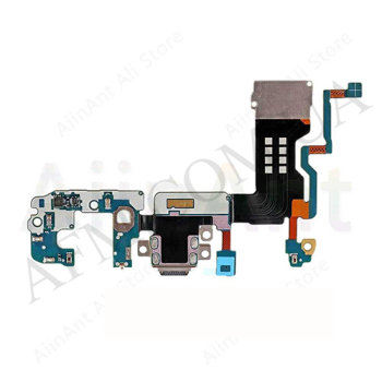 Шлейф Samsung G965 Galaxy S9 Plus с разъёмом зарядки, с микрофоном, Type-C