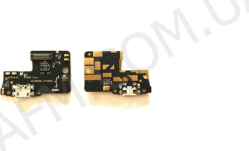 Шлейф Xiaomi Redmi S2 с разъёмом зарядки, с микрофоном