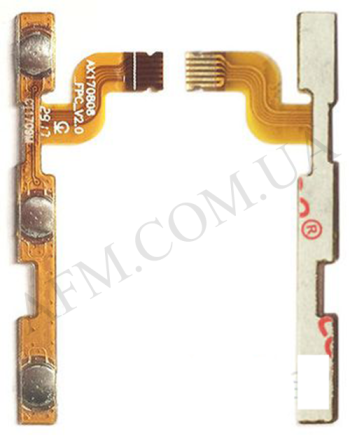 Шлейф Xiaomi Redmi Note 5A с кнопкой включения, с кнопками громкости