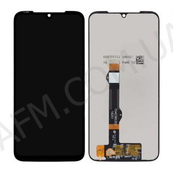 Дисплей Motorola XT2019 Moto G8 Plus чорний