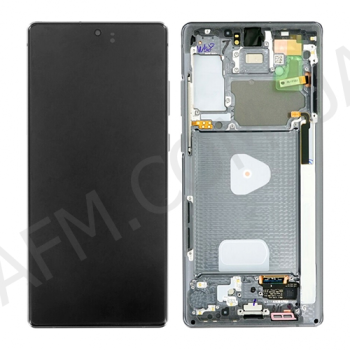 Дисплей Samsung сервісний N980/ N981 Galaxy Note 20 AURA GRAY + рамка GH82-23495A