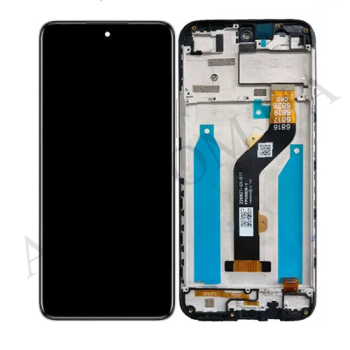 Дисплей Infinix Hot 12 Play чорний + рамка