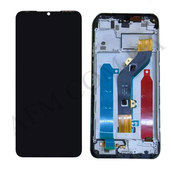 Дисплей Infinix Hot 20i чорний + рамка