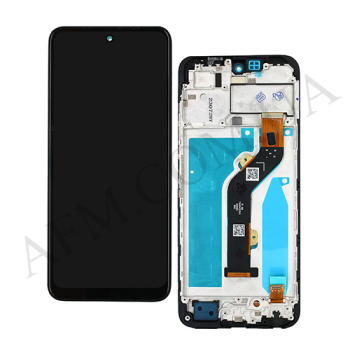 Дисплей Infinix Hot 30 Play (X6835B) чорний + рамка
