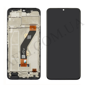 Дисплей Infinix Hot 30i чорний + рамка