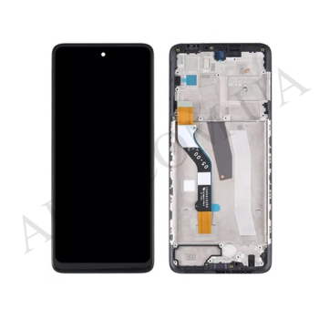 Дисплей Motorola XT2171 Moto G51 5G чорний + рамка