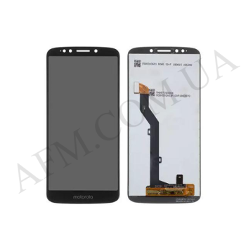 Дисплей Motorola XT1922 Moto G6 Play/ XT1944-2 Moto E5/ XT1920DL чорний