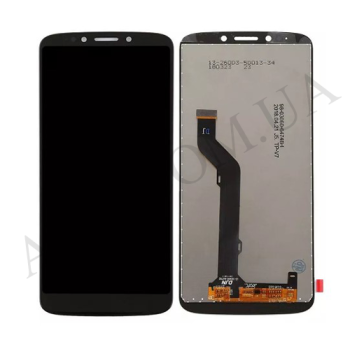 Дисплей Motorola XT1924-1-2-3-4-5 Moto E5 Plus чорний (версия EU 157mm)
