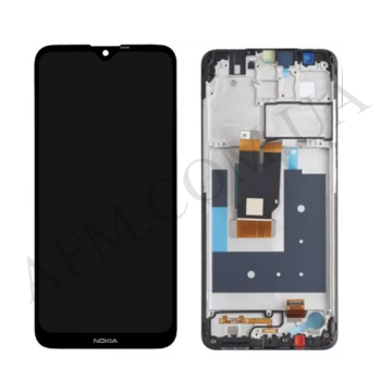 Дисплей Nokia 2.4 чорний + рамка