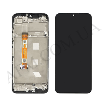 Дисплей Oppo A17/ A17k чорний + рамка