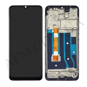 Дисплей Oppo A31/ Realme 5 (FPC-HTF065PA51-A1) чорний + рамка