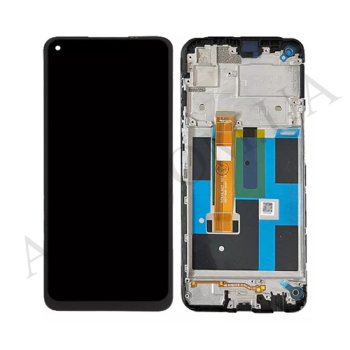 Дисплей Realme 7 5G чорний + рамка