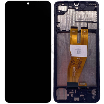 Дисплей Samsung сервісний A055 Galaxy A05 2023 чорний + рамка GH81-24189A