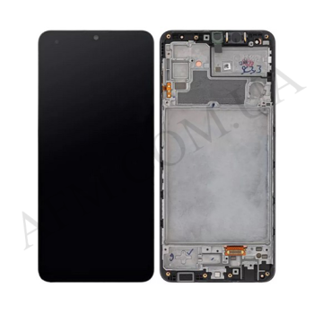 Дисплей Samsung M325 Galaxy M32 TFT чорний + рамка