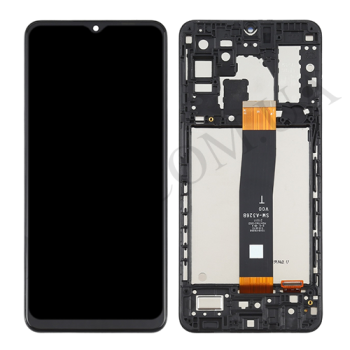 Дисплей Samsung сервісний A326 Galaxy A32 5G чорний + рамка GH82-25453A