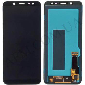 Дисплей Samsung сервісний A600 Galaxy A6 2018 чорний GH97-21897A