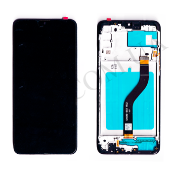Дисплей Samsung сервісний A207 Galaxy A20s 2019 чорний + рамка GH81-17774A