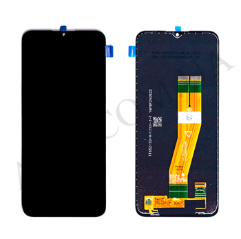 Дисплей Samsung сервісний A037G Galaxy A03S (NFC) чорний + рамка GH81-21233A