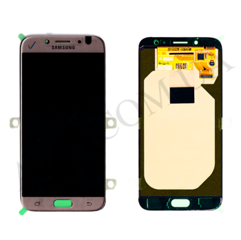 Дисплей Samsung сервісний J730 Galaxy J7 2017 золотий GH97-20736C!