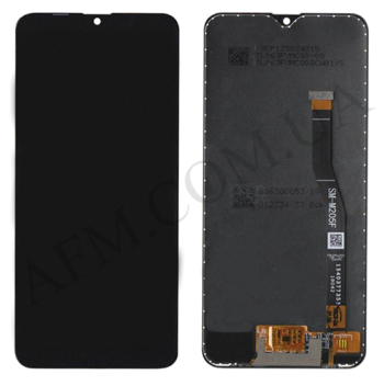 Дисплей Samsung сервісний M205 Galaxy M20 2019 чорний GH82-18682A