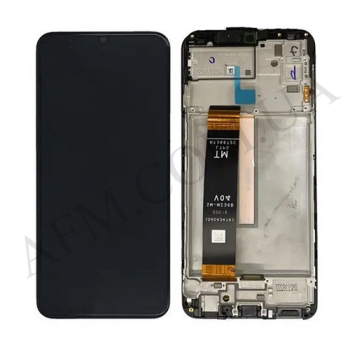 Дисплей Samsung сервісний M236B Galaxy M23 5G/ M336B чорний + рамка GH82-28669A
