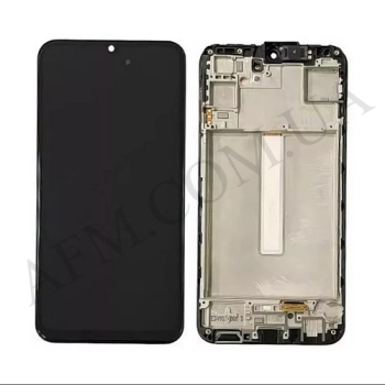 Дисплей Samsung сервісний M346 Galaxy M34 5G чорний + рамка GH82-32722A