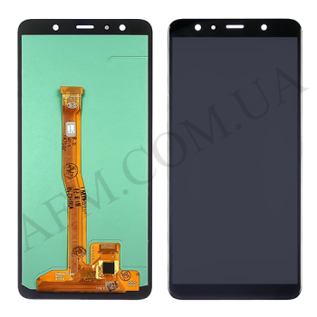 Дисплей Samsung A750F Galaxy A7 2018 OLED чёрный