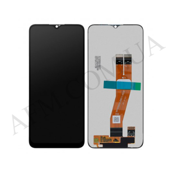 Дисплей Samsung сервісний A025G Galaxy A02S чорний GH82-20181A