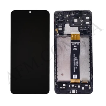 Дисплей Samsung сервісний A136U Galaxy A13 5G 2021 чорний + рамка GH82-29077A
