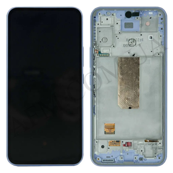 Дисплей Samsung сервісний A546B Galaxy A54 5G фіолетовий + рамка GH82-31232D