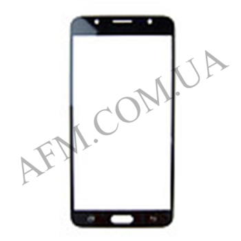 Скло екрану Samsung J710F Galaxy J7 2016 чорне + OCA плівка!