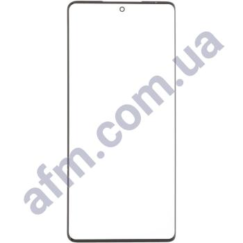Скло екрану Motorola XT2429 Edge 50 Fusion чорне + OCA плівка
