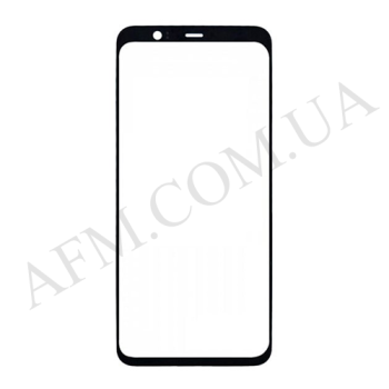 Скло екрану Google Pixel 4 чорне + OCA плівка!
