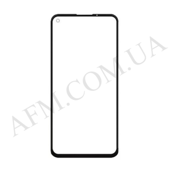 Скло екрану Google Pixel 4A 4G чорне + OCA плівка!