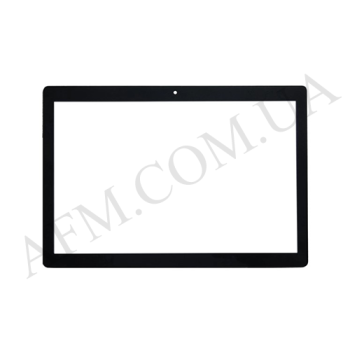 Скло екрану Lenovo Tab M10 TB-X605 чорне + OCA плівка