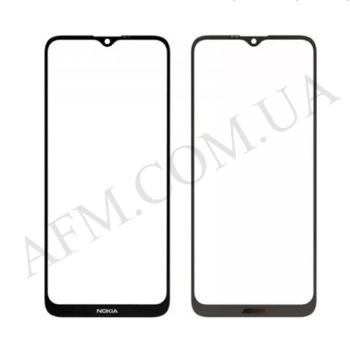 Скло екрану Nokia G10/ G20 чорне + OCA плівка!