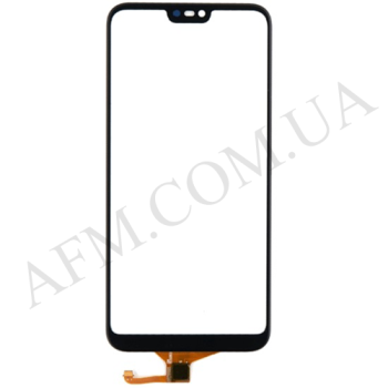 Сенсор Huawei P20 Lite Dual Sim (ANE-L21)/ Nova 3e чорний + OCA плівка