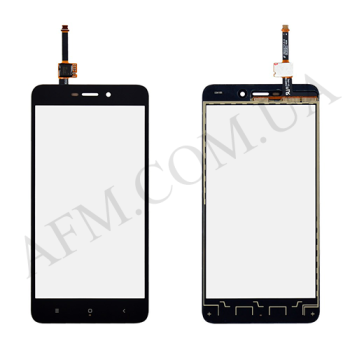 Сенсор Xiaomi Redmi 4A чёрный + OCA плёнка