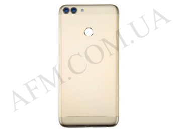 Задняя крышка Huawei P Smart (FIG-LX1/ FIG-LX2/ FIG-LX3/ FIG-LA1)/ Enjoy 7S золотая + стекло камеры!