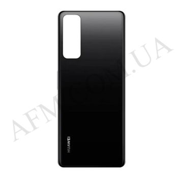 Задняя крышка Huawei P Smart 2021 (PPA-LX2) чёрная Midnight Black