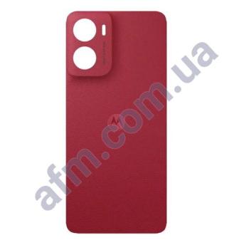 Задня кришка Motorola XT2523-3 Moto G05 червона Plum Red